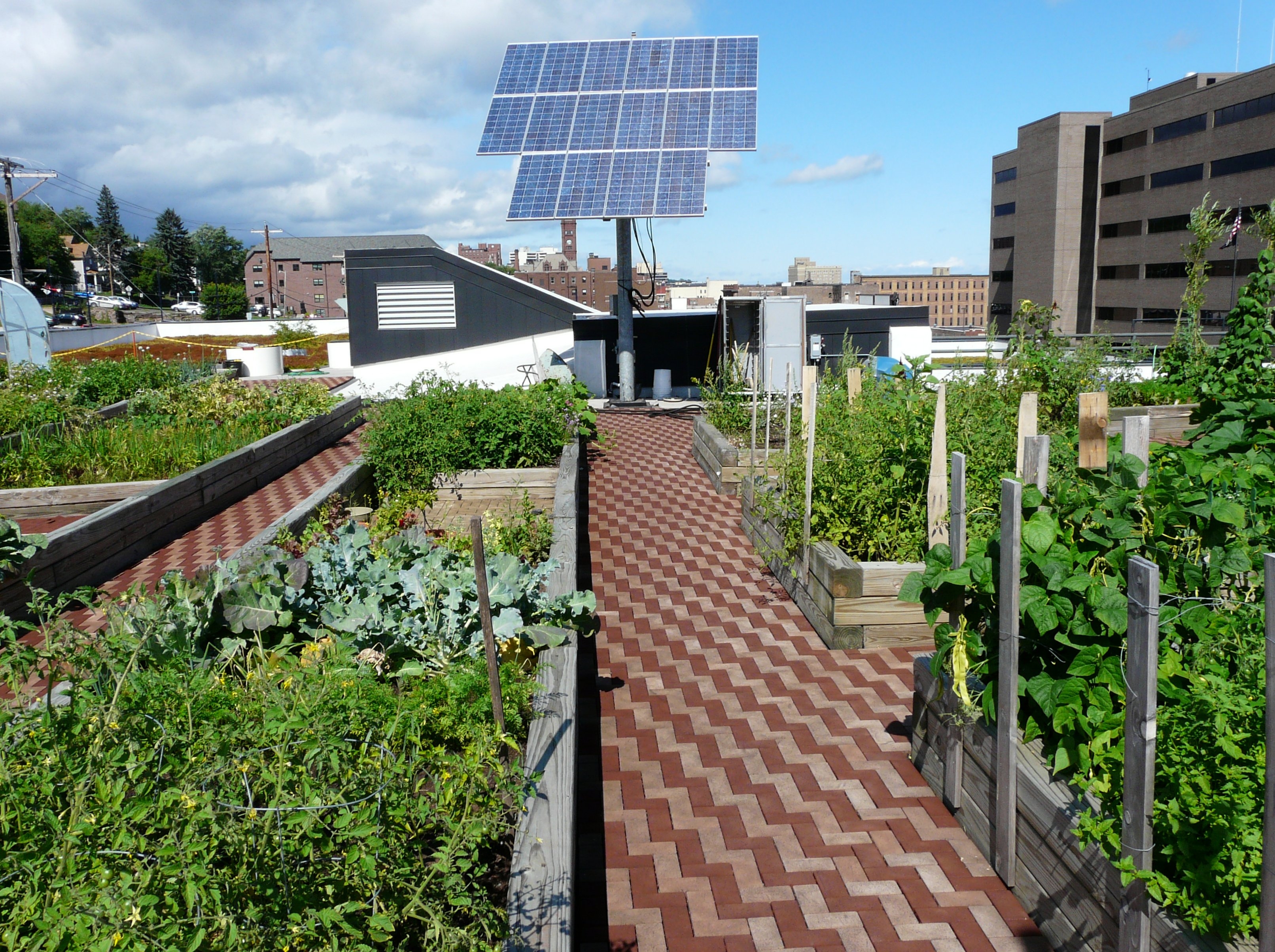 Motor Pool Roof Motor Pool Roof
